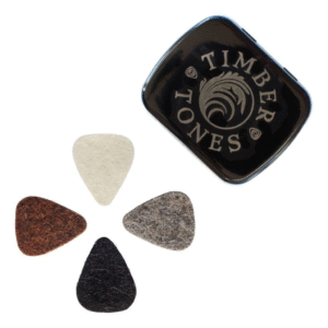 Timber Tones - Felt Tones Pack of 4 Plectrums