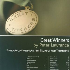 Great Winners Piano Accompaniment for Trumpet and Trombone