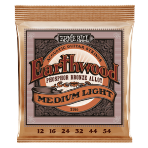 Ernie Ball Earthwood Guitar Strings - Phosphor Bronze