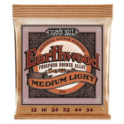 Ernie Ball Earthwood Guitar Strings - Phosphor Bronze