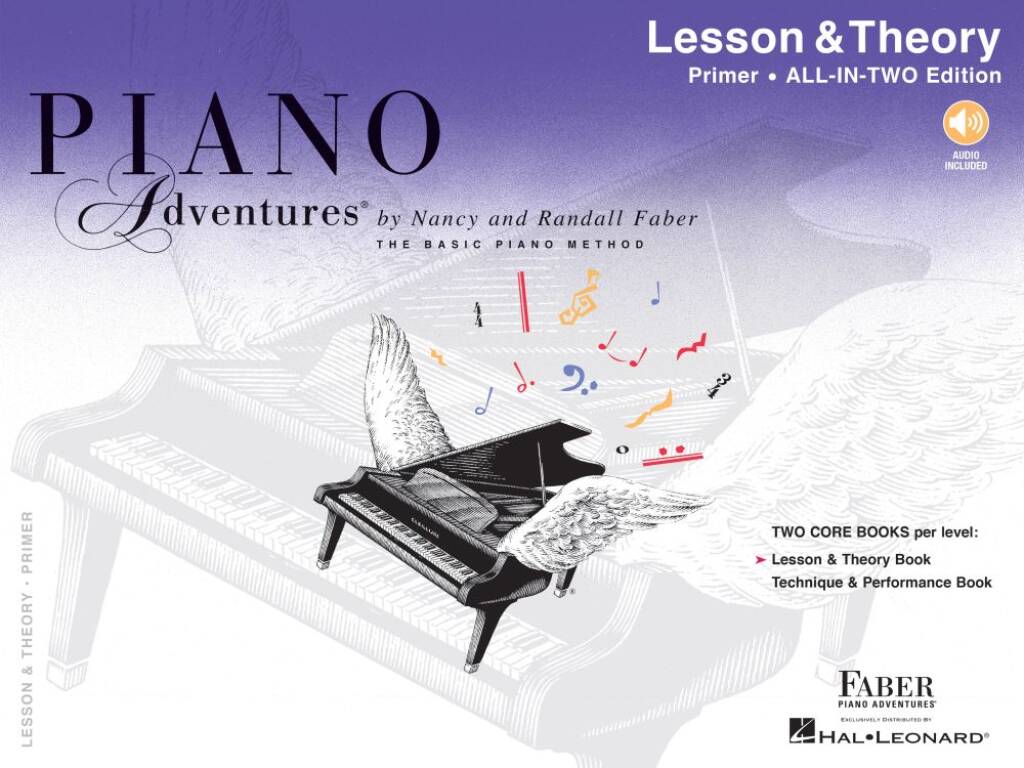 Piano Adventures All-In-Two Primer - Lesson/Theory