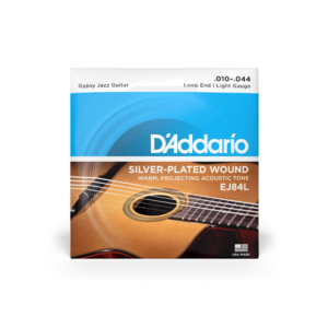 D'Addario EJ84L - Gypsy Jazz Guitar Strings - Loop end