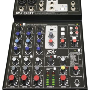 Peavey PV 6 BT - Mixing Desk