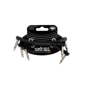 Ernie Ball Flex Patch Cables 3" - 3 Pack