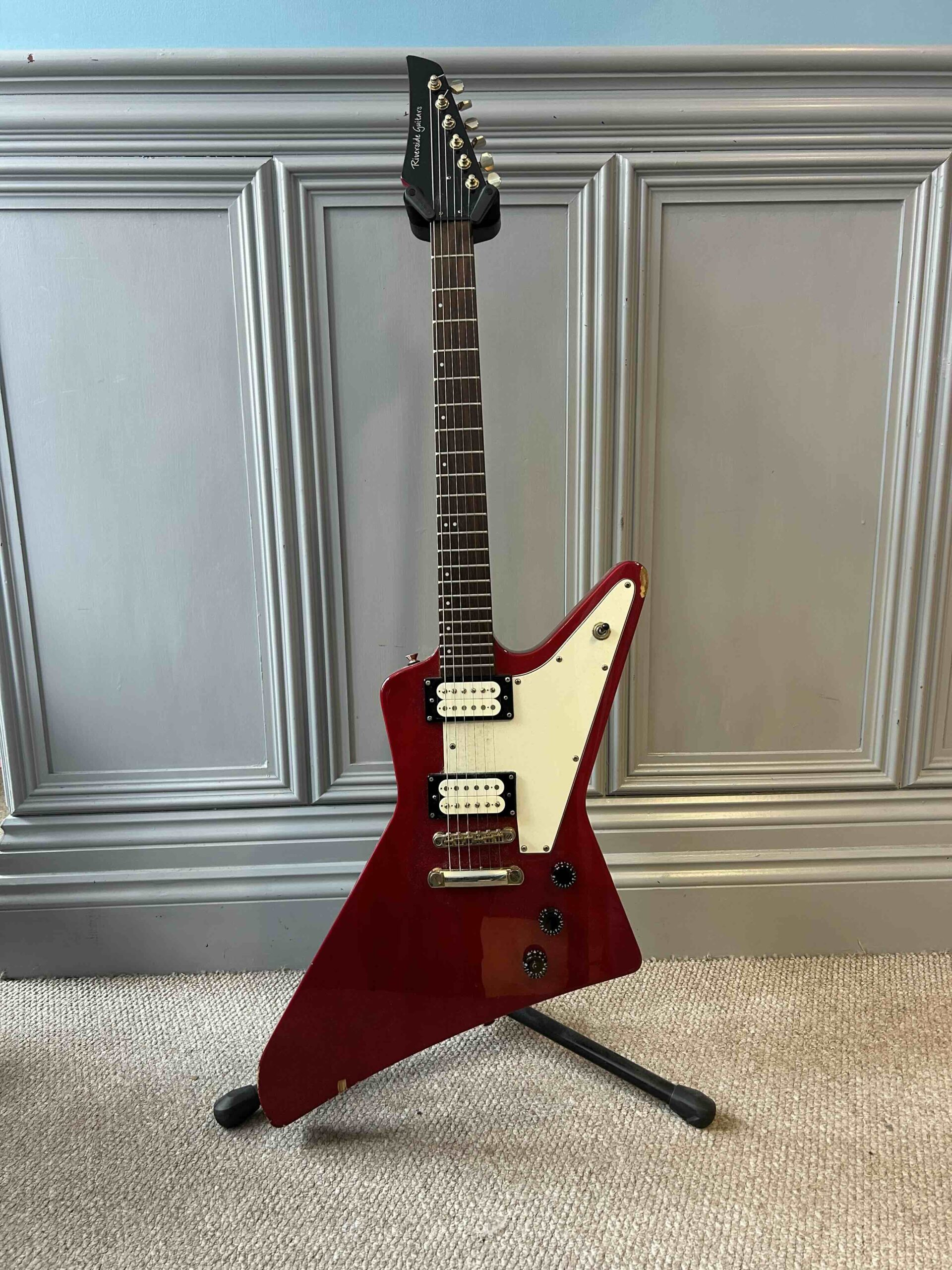 Riverside Explorer Style Electric Guitar